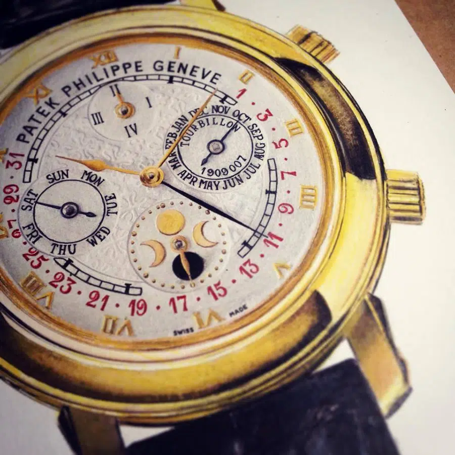 Patek Philippe by Nabil Nezzar | Folio illustration agency